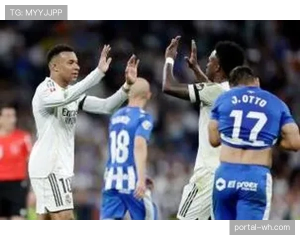 皇马2-1击败阿拉维斯，姆巴佩维尼修斯建功，先赛一场仍落后巴萨6分